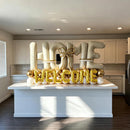 145Pcs Housewarming Party Decorations, Welcome Home Balloon Arch Kit | Ivory Cream White Beige Home — 6