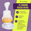 LifeVac Blue Travel Kit - Portable Suction Rescue Device, First Aid Kit for Kids and Adults, Portable Airway Suction Device for Children and Adults — 3