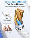 USB C to Lightning Cable 6FT 2Pack,[Apple MFi Certified] iPhone Fast Charger Cord Nylon Braided Power Delivery Type c to Lightning Cable Fast Charging for Apple iPhone 14 13 12 11 Pro Max X 8 7 6/iPad 3