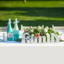 6Pcs 54 x 108 Inch White Rectangle Tablecloth,Disposable Plastic Table Cloth,Waterproof White Table Cover for Graduation Birthdays Weddings Anniversary Party Decorations | 6 Pack — 7