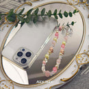 AGEN KGEN Phone Charms Cute Beaded Phone Lanyard Wrist Strap Aesthetic CellPhone Keychain Cute PhoneCharms for Women photo 5