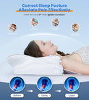 Ultra Pain Relief Cooling Pillow for Neck Support, Adjustable Cervical Pillow Cozy Sleeping, Odorless Ergonomic Contour Memory Foam Pillows, Orthopedic Bed Pillow for Side Back Stomach Sleeper - Dark Grey — 3