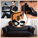 Loopeer 8 Pcs Shoe Shine Kit Leather Polish Brush Care Kit | Brown — 6