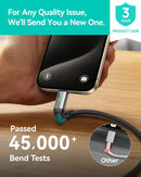 INIU 240W USB C to USB C Cable, [1ft+1ft] Fast Charging Type C Cord 6