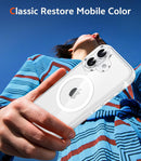 FNTCASE for iPhone 16 Phone Case Compatible with Magsafe Clear Phonecase — 7