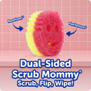 Scrub Mommy Kitchen Sponge (6) + Daddy Caddy Sink Holder — 2
