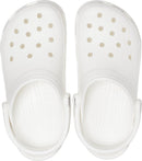 Crocs Unisex-Adult Classic Clog, Clogs for Women and Men | 9 Women/7 Men | White — 4