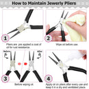 Jewelry Pliers, Cridoz Beading Pliers Set with Needle Nose Pliers, Round Nose Plier and Wire Cutter for Jewelry… — 2