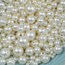 Hudinsun 1200 Pcs Pearl Beads for Jewelry Making, 5 Size Round Pearls for Bracelets Making Kit Small Pearl Filler… — 8