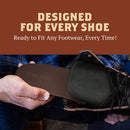 Drew’s Boots Leather Boot Insoles for Men and Women - Shoe Inserts for All-Day Comfort Fit with Moisture and Odor Control - Thick Insoles for Work Boots, Shoes, Sneakers, and Any Footwear — 3