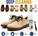 Suede Shoe Cleaner Kit, 6.76 Oz Nubuck & Suede Shoe Cleaning Foam with Brush and Towel, Sneaker Cleaner for Shoes, Leather, Nubuck, Knit, Canvas, Boots, Trainers, Removes Dirt & Stains Cleaner — 2