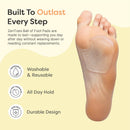 ZenToes Metatarsal Pads Women, Ball of Foot Cushions, Heel Inserts for Women, Shoe Inserts for Morton's Neuroma and Sesamoiditis Support, Metatarsalgia Foot Pads, 2 Pairs — 5