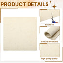Cuffbow 2 Pcs Wool Blend Insoles for Men Women Cut to Size Insole, Beige — 4