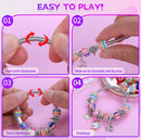 VICTLOV Charm Bracelet Making Kit, DIY Craft for Girls, Unicorn/Mermaid Crafts Gifts Set for Arts and Crafts for… — 4
