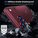 WSKEN for iPhone 18 Pro/iPhone 18 Pro Max Camera Lens Protector - Burgundy photo 4