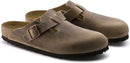 Birkenstock Women's Boston Soft Footbed Clogs – Brown (Tabacco Brown) — 7