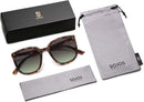 SOJOS Sunglasses for Women Men Vintage Style Shades UV400 Mirrored Lens | Tortoise/Gradient Green | 58 Millimeters — 6