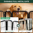 FXW Dog Gate, Extra Wide Adjustable for Openings Up to 83", 40" H