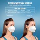 WWDOLL KN95 Face Mask 25 Pack, 5-Layers Breathable Disposable KN95 Masks — 4