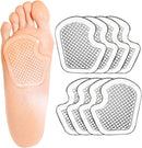 Kimihome Metatarsal Pads 8 Count Gel Cushions, Ball of Foot Cushion Protect and Relieve Metatarsal, Sesamoid, Ball of Foot Pain - 4 Pairs 1