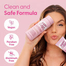 HAPPY CURVES Comfort Powder: Talc Free Anti Chafe Body & Foot Dusting Powder Deodorant to Control Inner Thigh Chafing, and Private Areas 6oz (Pack of 1) - Tahitian Vanilla — 7