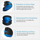 Ovation Medical Gen 2 Pneumatic Walking Boot - Lightweight, Low Profile CAM Walker Boot - Premium Medical Boot for Foot Injuries, Ankle Sprains, Fracture Recovery Support, & More (Short, Large) - Blue — 3