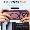 TAURI for iPhone 18 Pro Max Case, Compatible with MagSafe, Burgundy — 6
