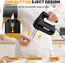 Lord Eagle 5-Speed Hand Mixer Electric With 4 Mixing Bowls Set