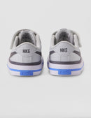 Nike Unisex Kids' Court Legacy Shoes - Boys Girls Toddlers & Baby Sneakers - Off White/Pencil Point/Crystal Blue — 6