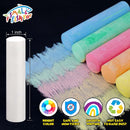 240PCS Washable Sidewalk Chalks, 24 Colors Jumbo Chalk for Kids, Non-Toxic Sidewalk Chalk Bulk for Toddler, Dustless Outdoor Chalk Giant Box Chalkboard Chalk for Party Favor Playground, Great for Kids — 2