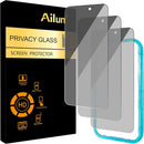Ailun 3 Pack Privacy Screen Protector for iPhone 17 Pro, Tempered Glass photo 1