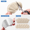 Back of Heel Cushion Pads, Adhesive Heel Grips Inserts for Loose Shoes, Too Big Boots, Reusable Heel Guards Liners for Women Men, Improve Shoe Fit, 4pcs-Beige+4pcs-Beige - 8pcsbeige — 6