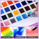 MeiLiang 48 Colors Watercolor Paint Set with Brush | Solid Set 48 Color — 3