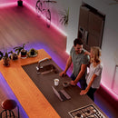 DAYBETTER Led Strip Lights 400 ft (4 Rolls of 100 ft) Ultra Long Smart Light Strips with App Voice Control Remote, 5050 RGB Music Sync Color Changing Lights for Bedroom, Kitchen, Party,Home Decoration — 5