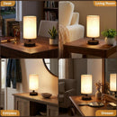 Small Cordless Table Lamp with 4000mAh Rechargeable Battery, Black, 1 Pack — 8
