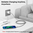 Basesailor for iPhone Duo 18 17 16 15 Pro Max Charger Cord,USB to USB C Cable 6.6FT/2Pack,Type C Charging Cord for Apple iPad 10 Air 4 5,Samsung Galaxy S25 S24 S23 S22 Plus Ultra,A52 A53 A54,Pixel 9 8 photo 4
