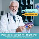 Heel Pads for Shoes, Heel Cups for Heel Pain Relief - Blue | L (Women's 9-13 / Men's 8-13) — 5
