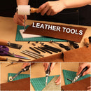 Tikjiua 456Pcs Leather Tooling Working Kit, Leather Crafting Tools with Bag | 456 Pcs — 3