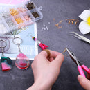 Earring Hooks, Audab 1400pcs Making Kit with 200pcs Ear Ring 1000pcs Jump Rings, Backs and Jewelry Pliers for… — 8