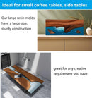 2Pcs Extra Large Reusable Epoxy Resin Table Mold15.7x9.8x3 inch 11.4x7.5x2 inch Rectangles Epoxy Resin Molds for… — 5
