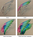 PRINA Art Supplies 120 Colors Colored Pencils Set for Adults Coloring Books with Sketchbook, Professional Vibrant Artists Coloring Pencils for Drawing Sketching Blending Shading, Soft Core Oil Based — 6