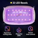 CRAFT RESIN UV Resin Kit with Light - 36W 22 LED Big Lamp and 200g Hard Type Low Viscosity UV Epoxy Resin, Crystal… — 5