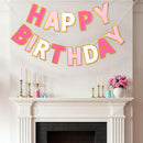 Pre-Strung Happy Birthday Banner - Roseo Pink Party Decorations — 5