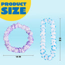 JOYIN Toy 12 Counts Hawaiian Leis Bulk, Tropical Flower Lei Hawaiian Lei Beach Hawaii Luau Party Favors Decoration Birthday Party Supplies — 6