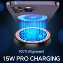 Coolpow for MagSafe Car Mount Charger【Ultra Magnet】Magnetic Phone Holders for Your Car Charger Magnetic Wireless Car Phone Holder Charger Car Accessories for Women Cell Phone Mount for iPhone 17 16 15 photo 3