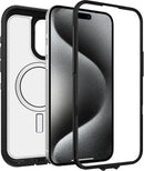 OtterBox iPhone 15 Pro MAX (Only) Defender Series XT Clear Case - Dark Side (Black/Clear), screenless, Rugged, Snaps to MagSafe, Lanyard Attachment — 4