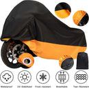 Motorcycle Cover Waterproof for Harley Davidson Street Glide Touring XXXL Orange — 4
