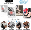 8-Pairs Heel Grips Liner Cushions Inserts for Loose Shoes, Heel Pads Snugs for Shoe Too Big Men Women, Filler Improved Shoe Fit and Comfort (16 Packs) (Black+Pale Apricot) 4