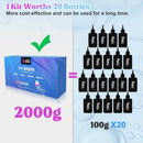 LET'S RESIN UV Resin, 2000g 8Pcs Hard Resin for Crafts, Casting, Coating — 2