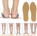 Supination Insoles,O/XO Leg Orthopedic Corrective Brown Insoles,for Foot Alignment,Metatarsalgia,Bow Legs,Posture Improve,for Men and Women(Color: Supination,Size: 37/38) — 2